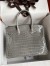 Hermes Birkin 30 Handmade Bag In Tourterelle Crocodile Niloticus Shiny Skin 