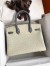 Hermes HSS Birkin 30 Bicolor Bag in Beton and Gris Agate Ostrich Leather 