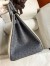 Hermes HSS Birkin 30 Bicolor Bag in Beton and Gris Agate Ostrich Leather 