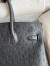 Hermes Birkin 30 Retourne Handmade Bag In Black Ostrich Leather 