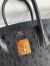 Hermes Birkin 30 Retourne Handmade Bag In Black Ostrich Leather 