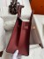 Hermes Birkin 30 Sellier Handmade Bag in Rouge H Epsom Calfskin