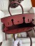 Hermes Birkin 30 Sellier Handmade Bag in Rouge H Epsom Calfskin