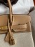 Hermes Birkin 30 Handmade Bag In Toile & Chai Epsom Leather 