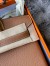 Hermes Birkin 30 Retourne Handmade Bag in Gold Togo Leather 
