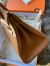 Hermes Birkin 30 Retourne Handmade Bag in Gold Togo Leather 