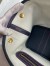 Hermes Garden Party 30 Handmade Bag in Blue Nuit Clemence Leather