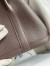 Hermes Garden Party 30 Handmade Bag in Ebene Clemence Leather