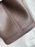 Hermes Garden Party 30 Handmade Bag in Ebene Clemence Leather