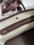 Hermes Garden Party 30 Handmade Bag in Ebene Clemence Leather
