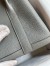 Hermes Garden Party 30 Handmade Bag in Gris Meyer Clemence Leather