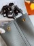 Hermes Garden Party 30 Handmade Bag in Gris Meyer Clemence Leather