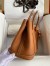 Hermes Garden Party 30 Handmade Bag in Gold Clemence Leather