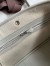 Hermes Garden Party 30 Handmade Bag in Pearl Grey Clemence Leather