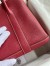 Hermes Garden Party 30 Handmade Bag in Rubis Clemence Leather