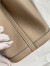 Hermes Garden Party 30 Handmade Bag in Gris Tourterelle Clemence Leather