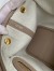 Hermes Garden Party 30 Handmade Bag in Gris Tourterelle Clemence Leather