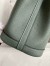 Hermes Garden Party 30 Handmade Bag in Vert Amande Clemence Leather 