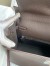 Hermes Kelly Retourne 32 Handmade Bag in Chocolat Clemence Leather
