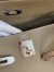 Hermes Kelly Retourne 32cm Handmade Bag In Taupe Clemence Leather