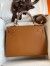 Hermes Kelly Sellier 32cm Handmade Bag In Gold Epsom Calfskin