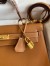 Hermes Kelly Sellier 32cm Handmade Bag In Gold Epsom Calfskin