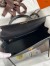 Hermes Kelly Sellier 32cm Handmade Bag In Black Epsom Calfskin