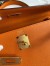 Hermes Kelly Sellier 32cm Handmade Bag In Orange Epsom Calfskin