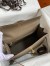 Hermes Kelly Sellier 32cm Handmade Bag In Taupe Epsom Calfskin