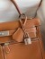 Hermes Kelly Lakis 32cm Handmade Bag In Gold Swift Calfskin
