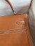 Hermes Kelly Lakis 32cm Handmade Bag In Gold Swift Calfskin
