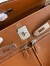Hermes Kelly Lakis 32cm Handmade Bag In Gold Swift Calfskin