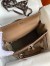 Hermes Kelly Lakis 32cm Handmade Bag In Taupe Swift Calfskin