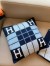 Hermes Blue Small Avalon III Pillow Cover