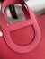 Hermes In The Loop 18 Handmade Bag in Rose Lipstick Clemence Leatherther