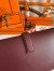 Hermes Jige Elan 29 Clutch Bag In Bordeaux Swift Calfskin