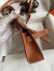 Hermes Jypsiere Mini Handmade Bag In Gold Evercolor Calfskin