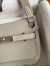 Hermes Jypsiere Mini Handmade Bag In Grey Swift Calfskin