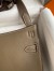 Hermes Jypsiere Mini Handmade Bag In Taupe Swift Calfskin