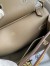Hermes Jypsiere Mini Handmade Bag In Taupe Swift Calfskin