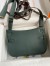 Hermes Jypsiere Mini Handmade Bag In Vert Rousseau Swift Calfskin