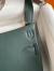 Hermes Jypsiere Mini Handmade Bag In Vert Rousseau Swift Calfskin