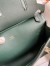 Hermes Jypsiere Mini Handmade Bag In Vert Rousseau Swift Calfskin