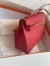 Hermes Kelly En Desordre 20 Handmade Bag in Black Epsom Calfskin