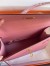Hermes Kelly En Desordre 20 Handmade Bag in Rose Confetti Epsom Calfskin