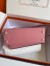Hermes Kelly En Desordre 20 Handmade Bag in Rose Confetti Epsom Calfskin