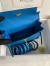 Hermes Kelly Danse II Handmade Bag In Blue Hydra Evercolor Calfskin