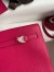 Hermes Kelly Danse II Bag In Rose Mexico Evercolor Calfskin