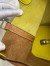 Hermes Picotin Lock 18 Bicolor Handmade Bag in Lime and Gold Clemence Leather
