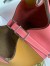 Hermes Picotin Lock 18 Bicolor Handmade Bag in Sesame and Rose Azalee Clemence Leather